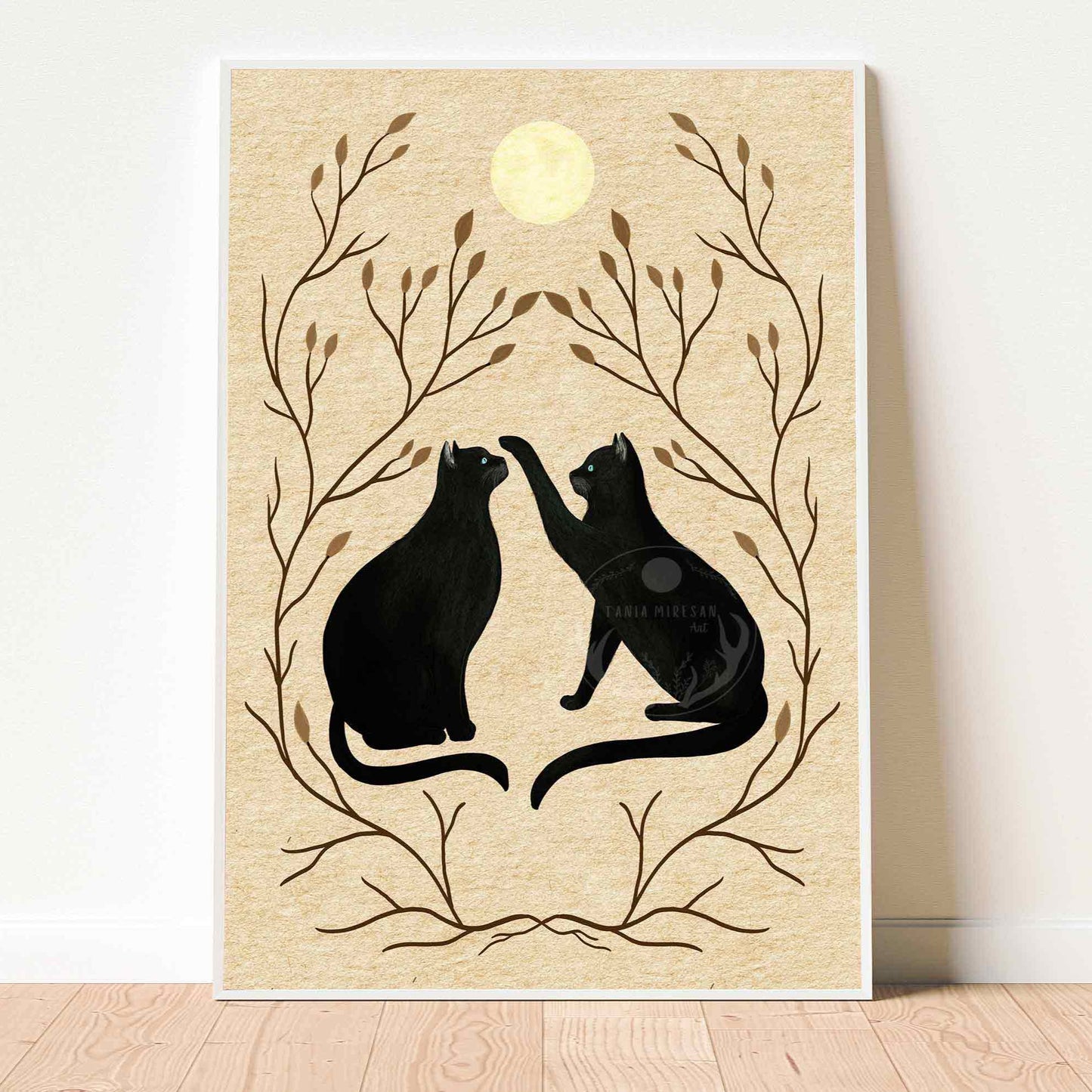 Cat Couple Fine Art Print