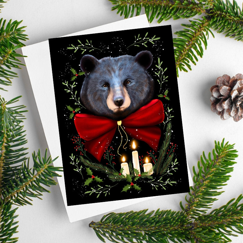 Bear Christmas Card