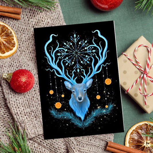 Christmas Deer Card