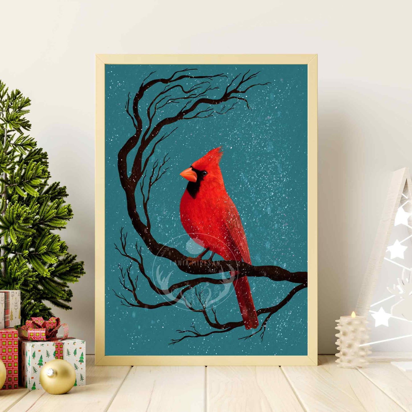 Red Cardinal Fine Art Print