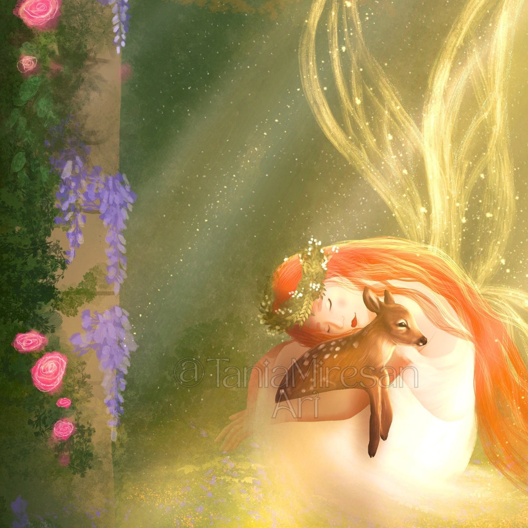 Enchanted Garden Fine Art Print