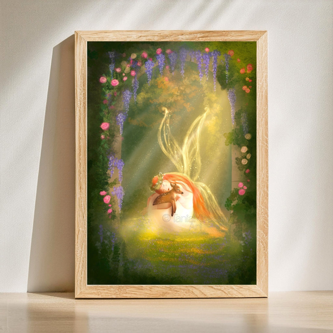 Enchanted Garden Fine Art Print