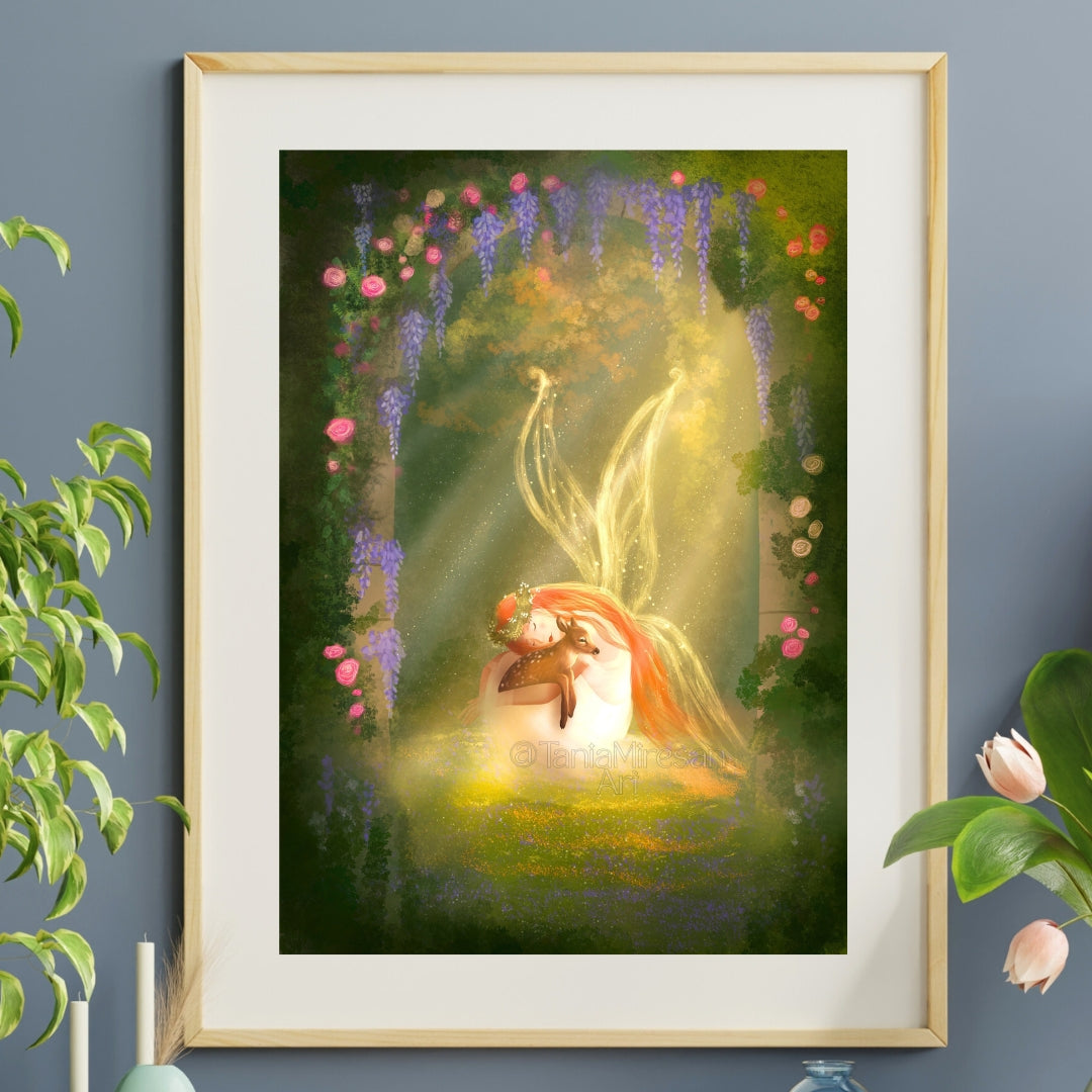 Enchanted Garden Fine Art Print