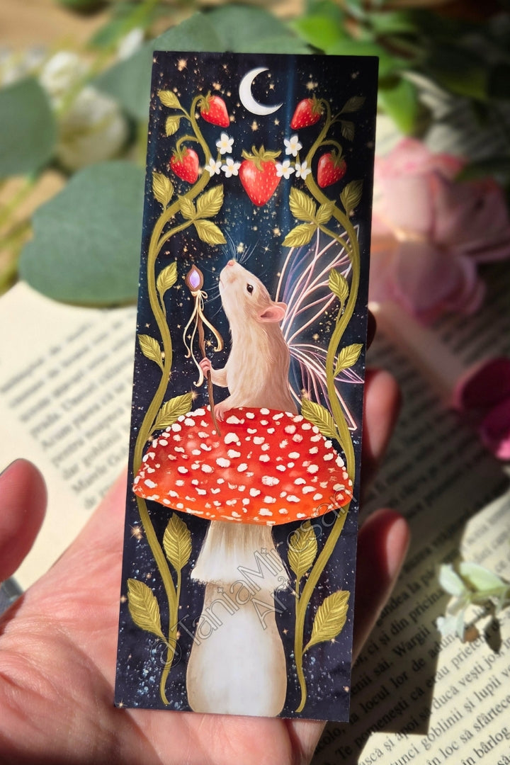 Fairy Mouse Bookmark