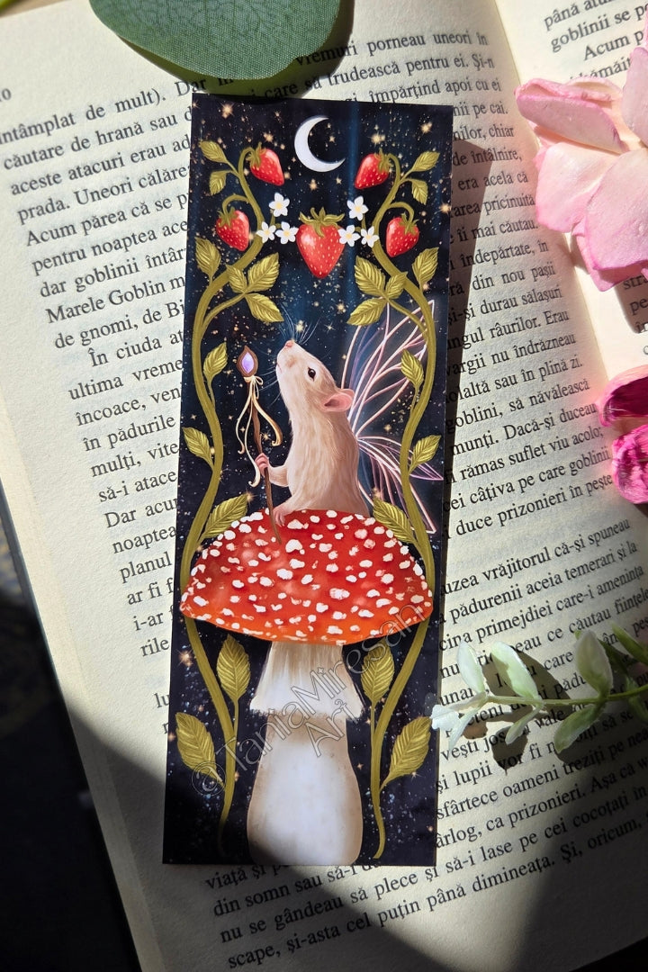 Fairy Mouse Bookmark
