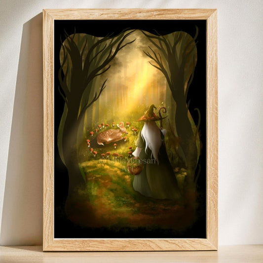 Forest Witch Fine Art Print