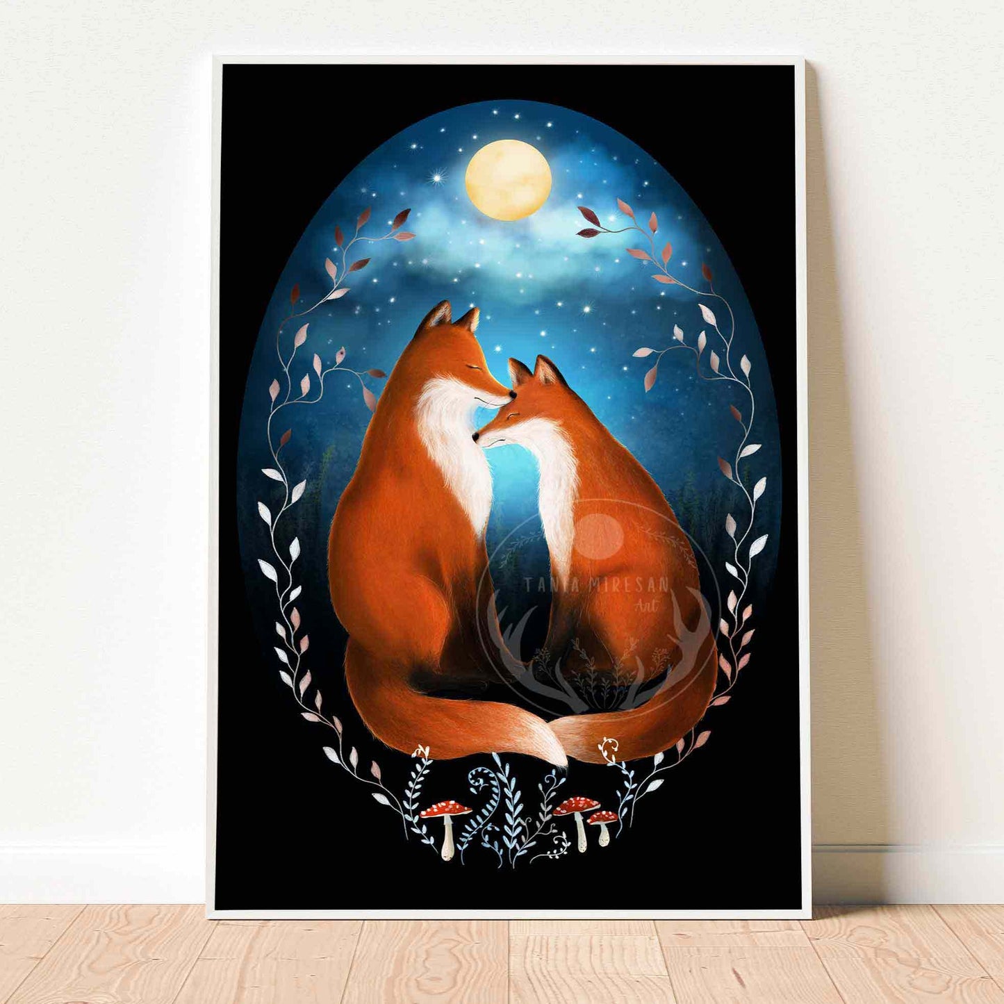 Fox Couple Fine Art Print