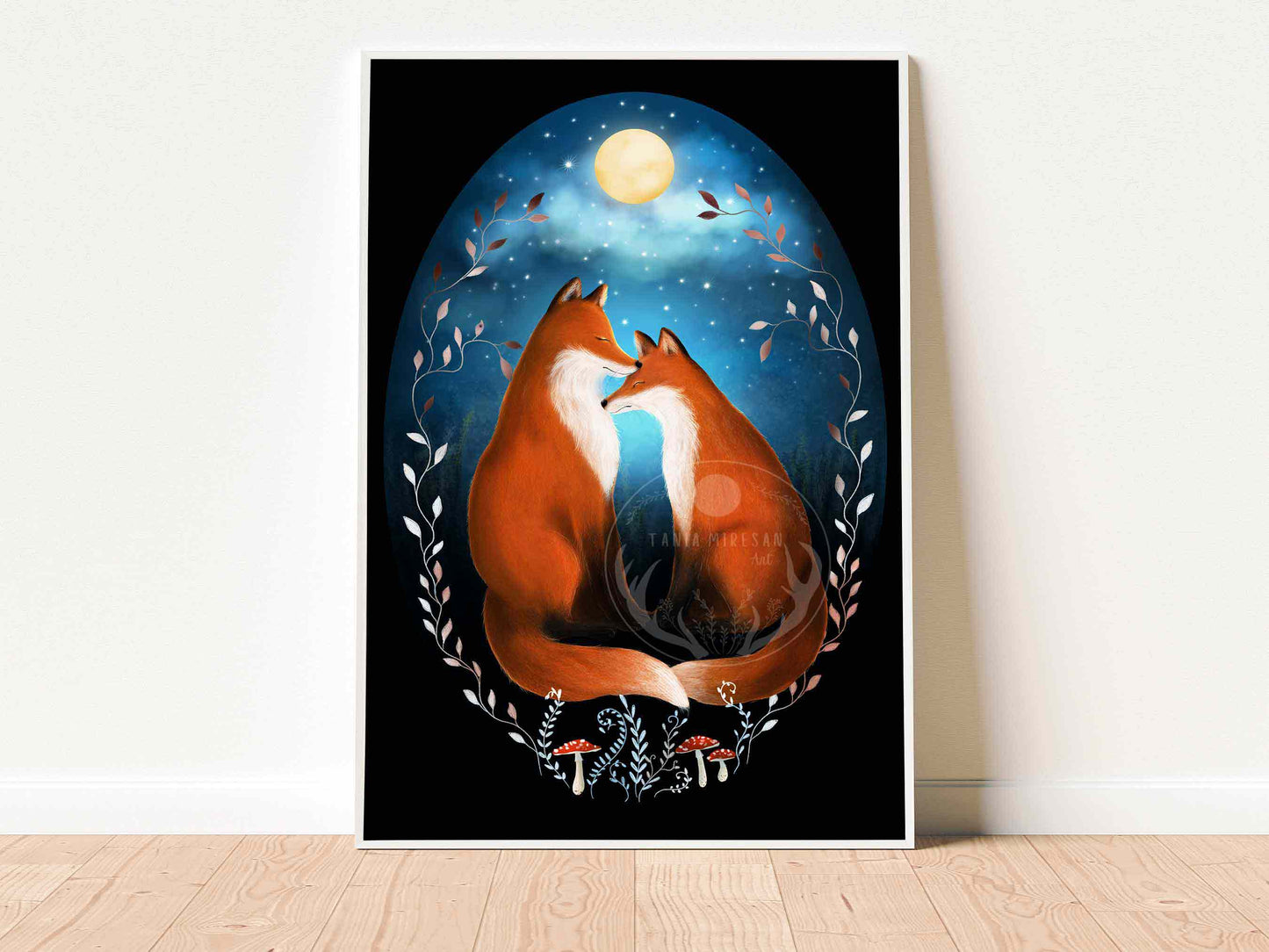 Fox Couple Fine Art Print