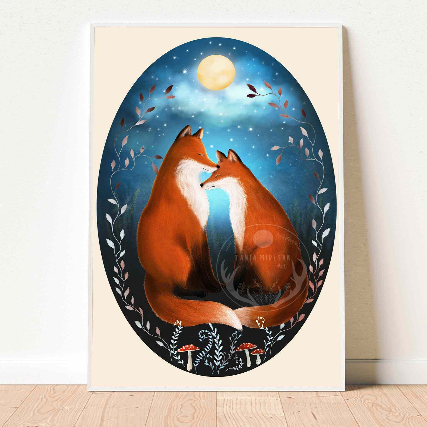 Fox Couple Fine Art Print