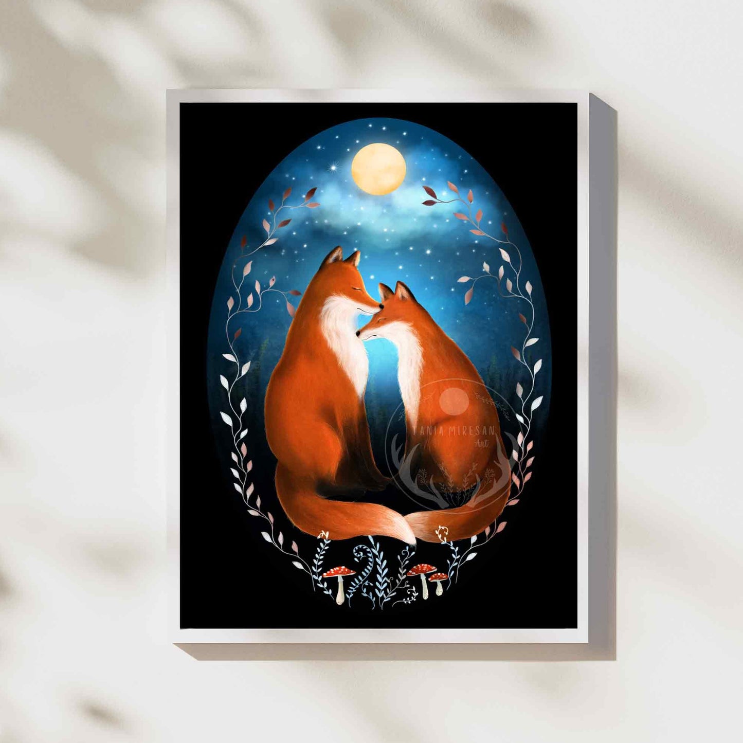 Fox Couple Fine Art Print