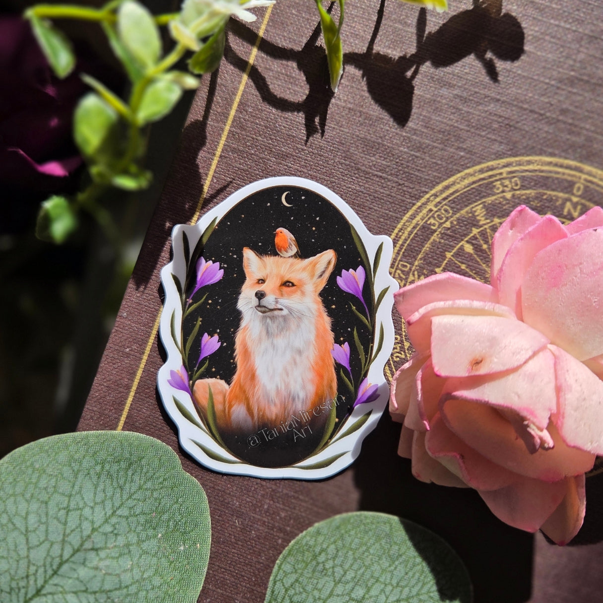 Fox & Robin Sticker