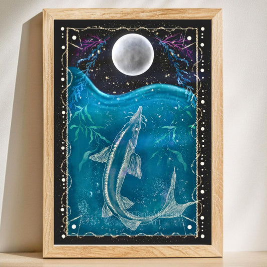 Full Sturgeon Moon Fine Art Print