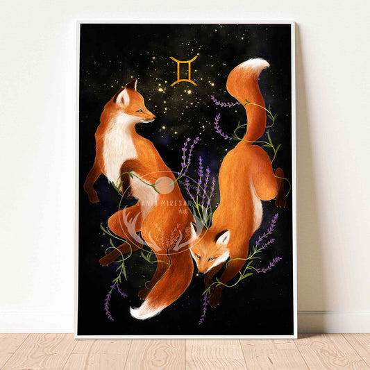 Gemini Fine Art Print