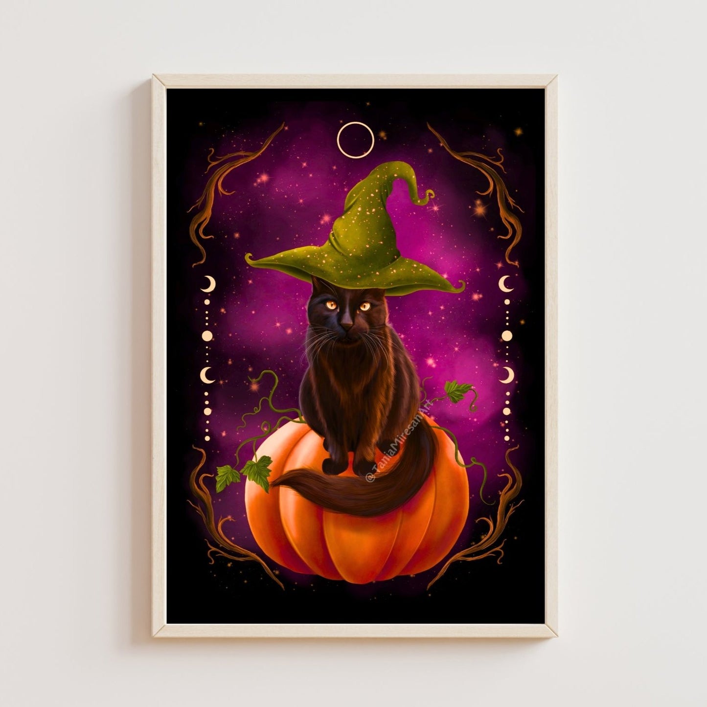 Witchy Cat Fine Art Print