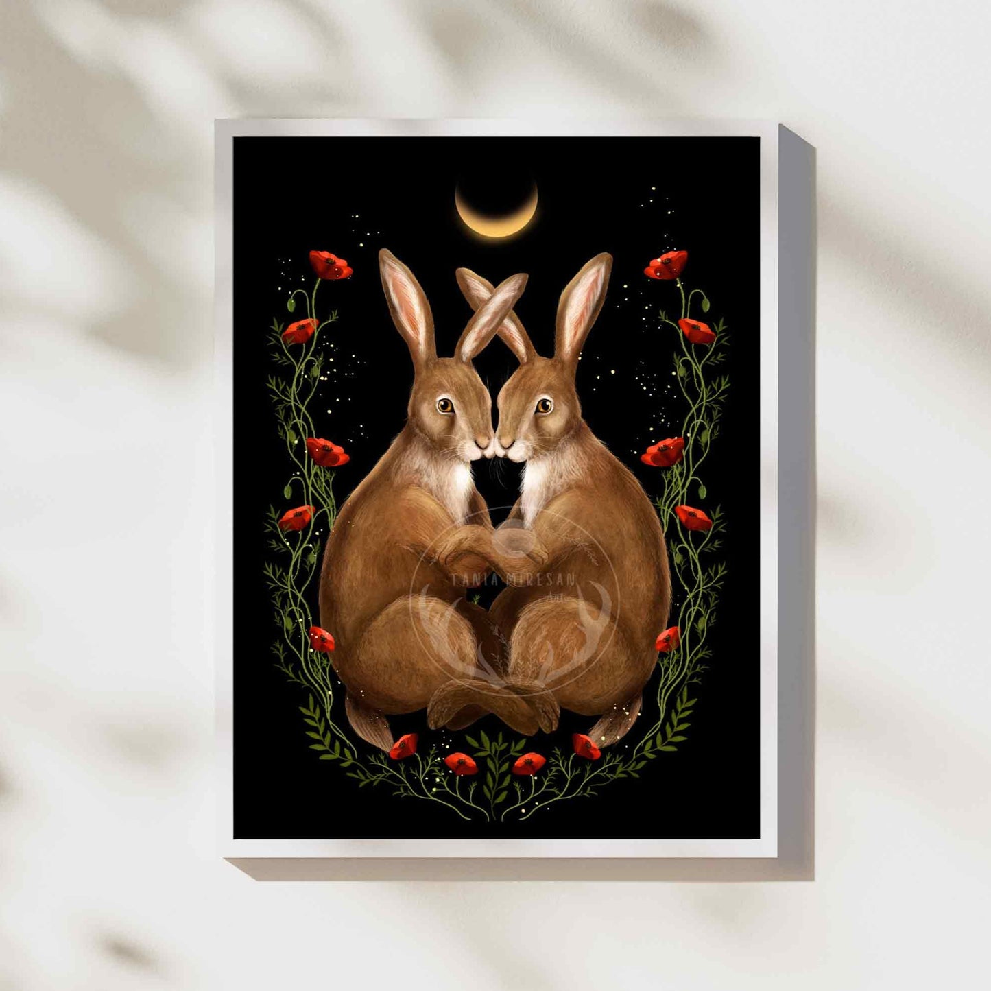 Hare Couple Fine Art Print