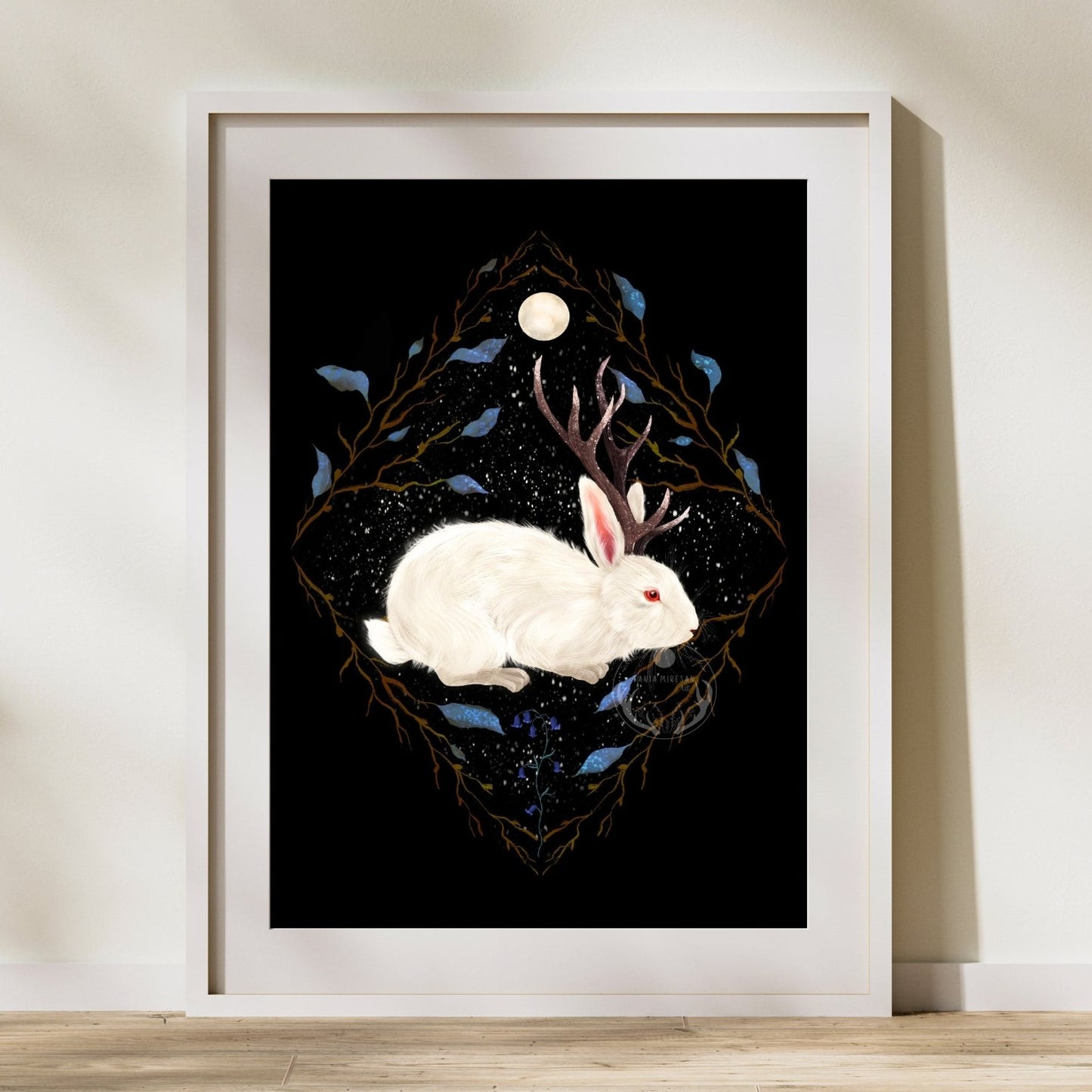 Jackalope Hare Fine Art Print