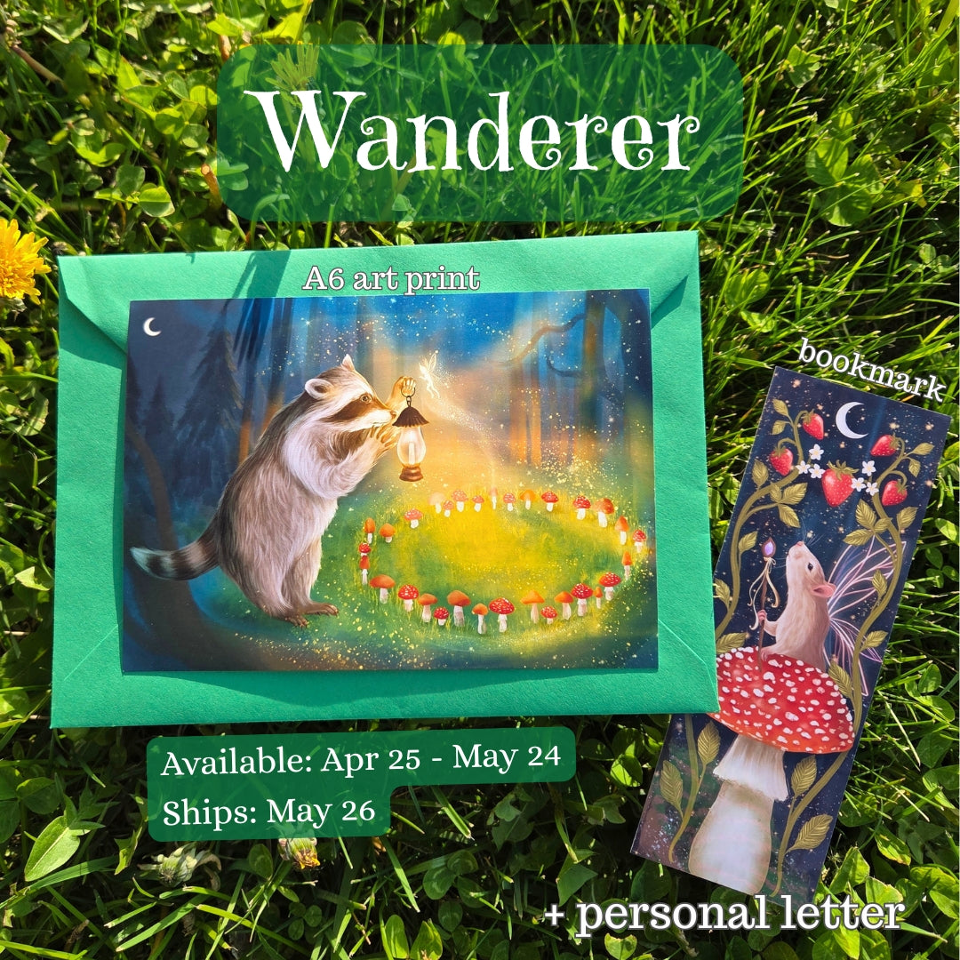 The Enchanted Mail Club - Monthly Art Subscription