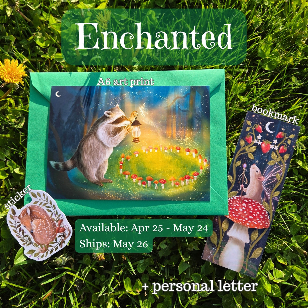 The Enchanted Mail Club - Monthly Art Subscription
