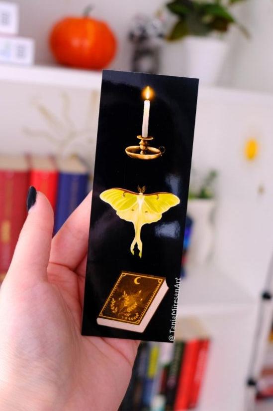 Luna Moth Bookmark