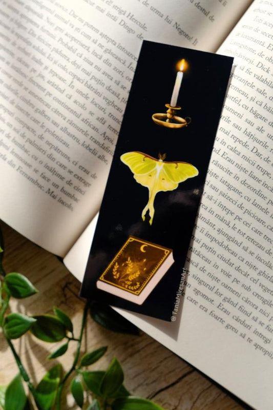 Luna Moth Bookmark