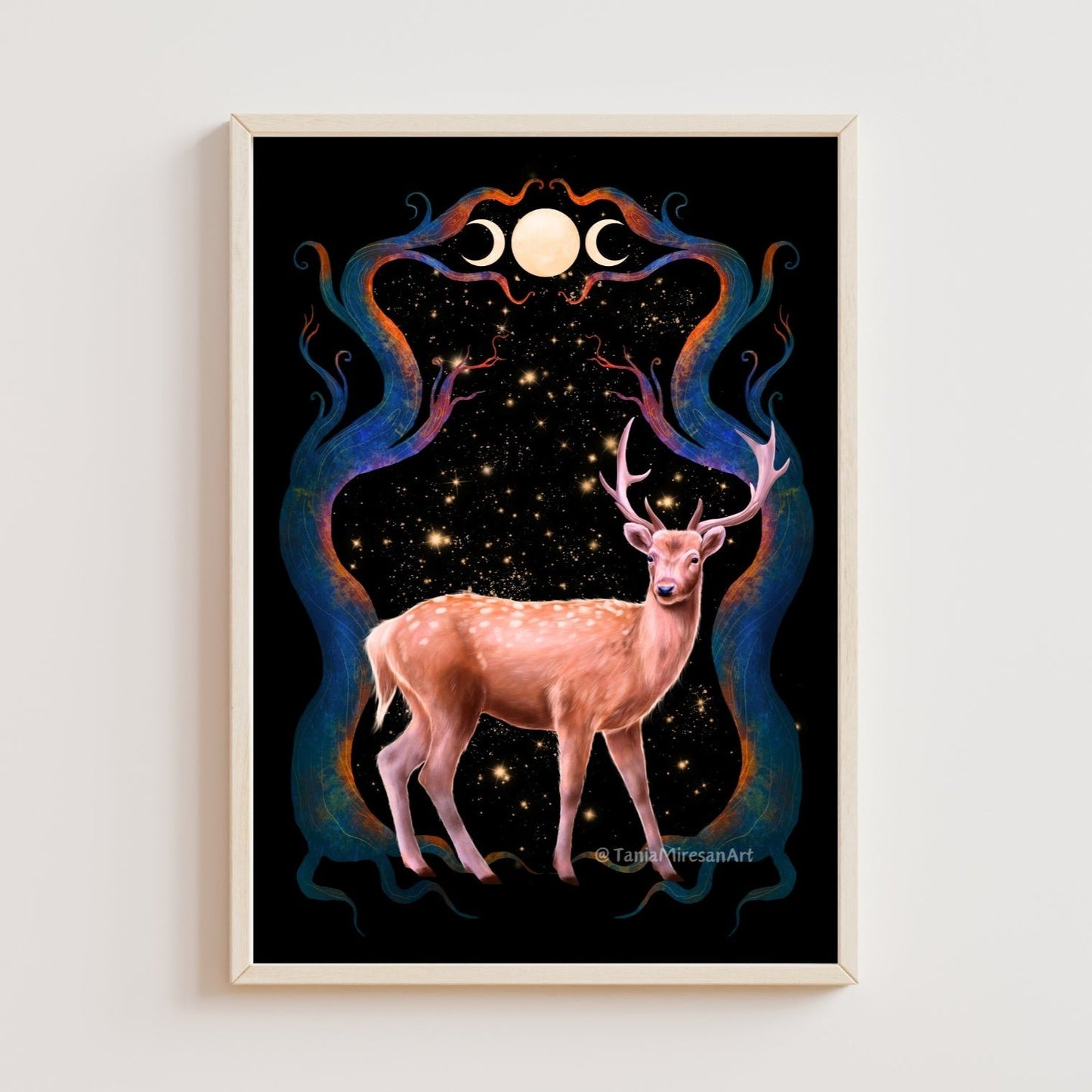 Magical Deer Fine Art Print