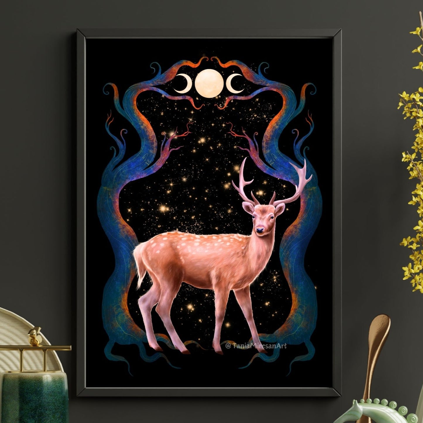 Magical Deer Fine Art Print