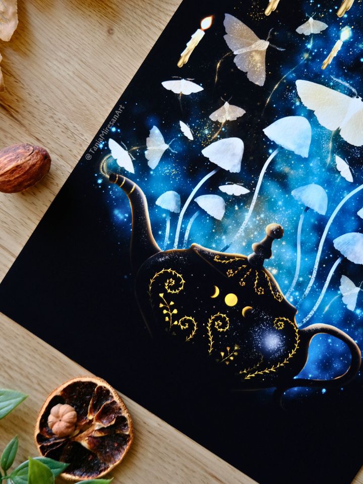 Magical Teapot Fine Art Print