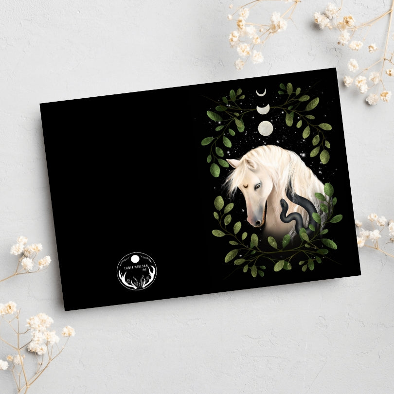 Whimsical Horse Card