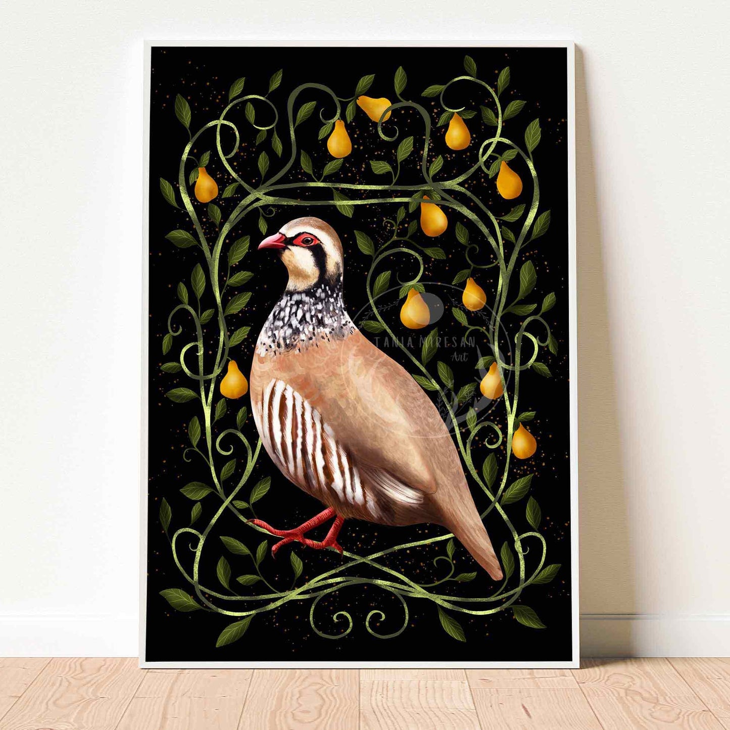 Partridge in a Pear Tree Fine Art Print