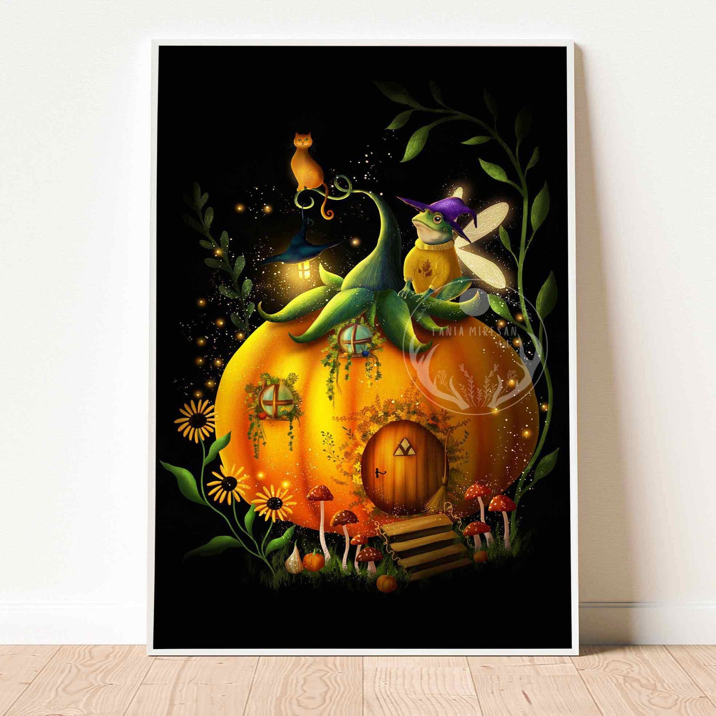 Pumpkin House Fine Art Print