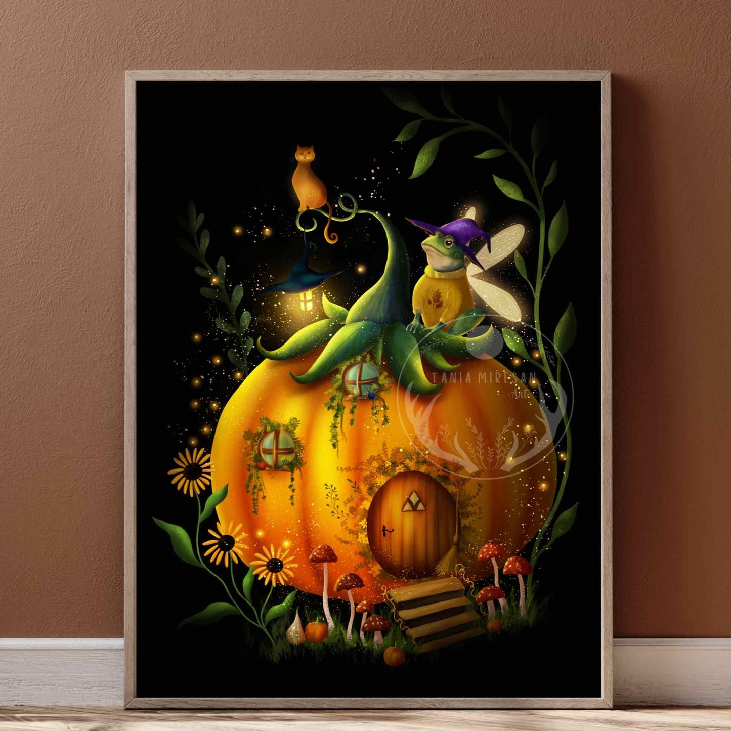 Pumpkin House Fine Art Print