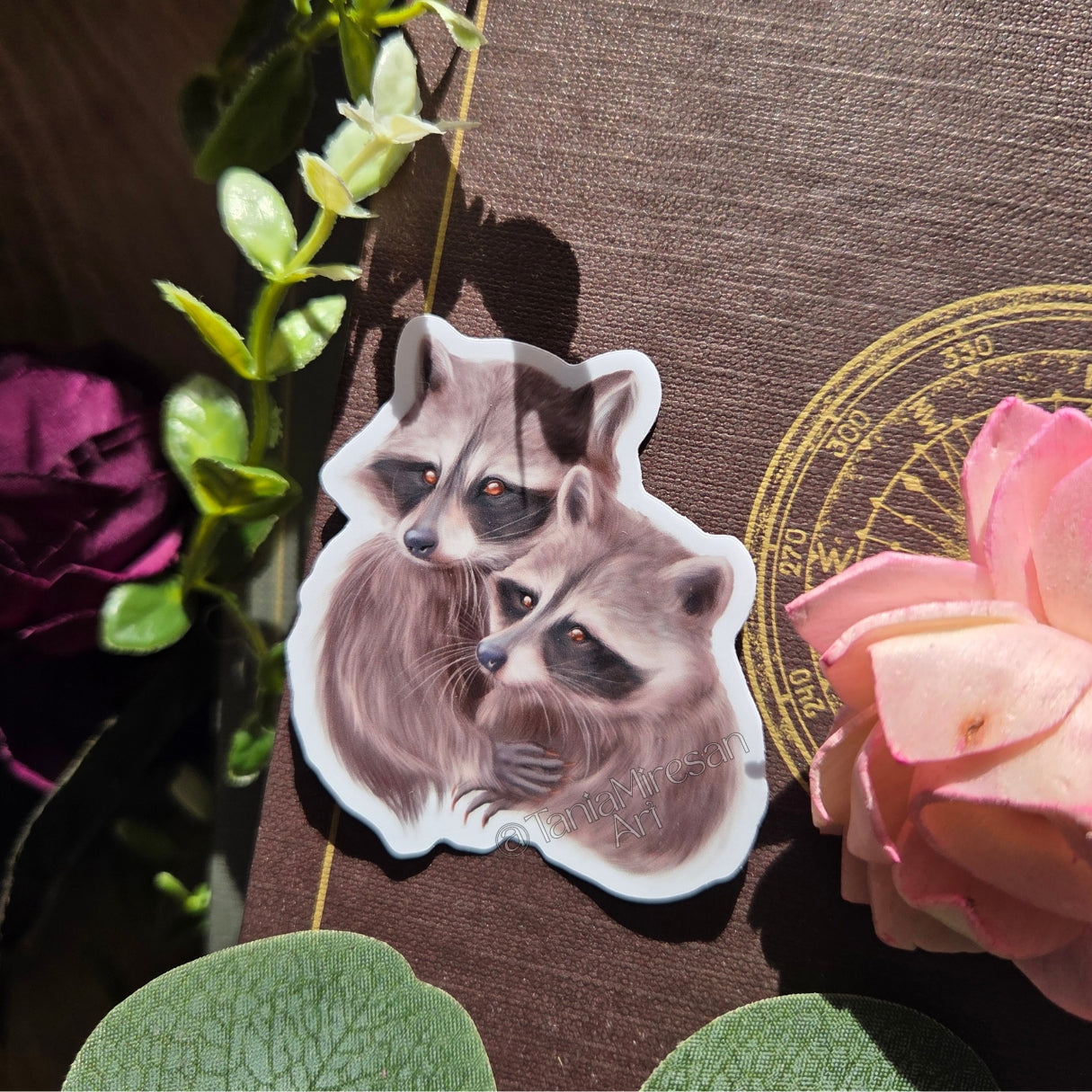 Raccoon Lovers Sticker