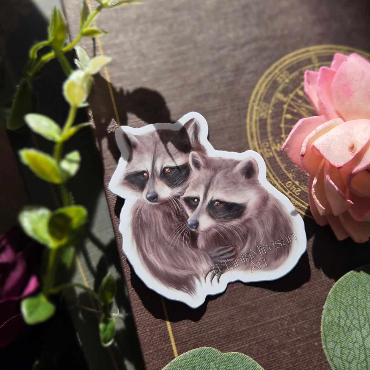 Raccoon Lovers Sticker