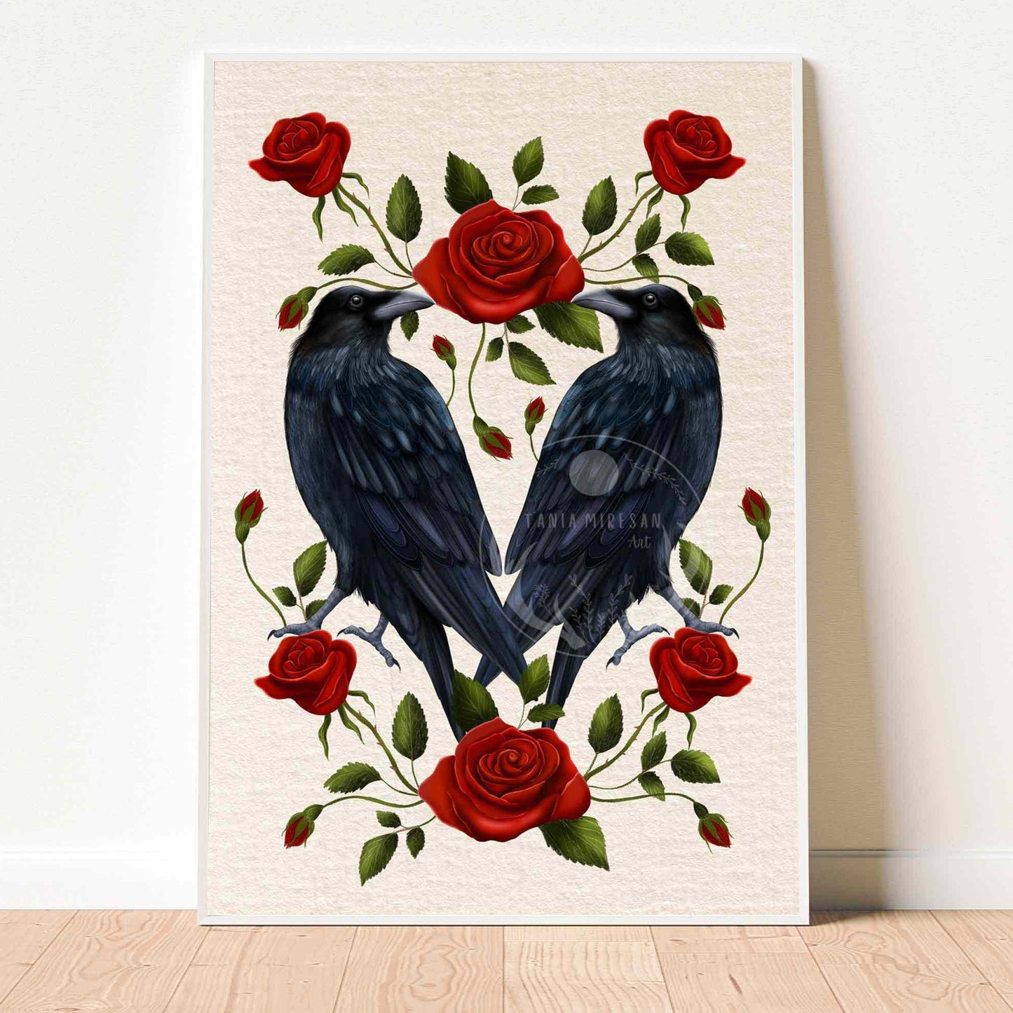 Raven Couple Fine Art Print