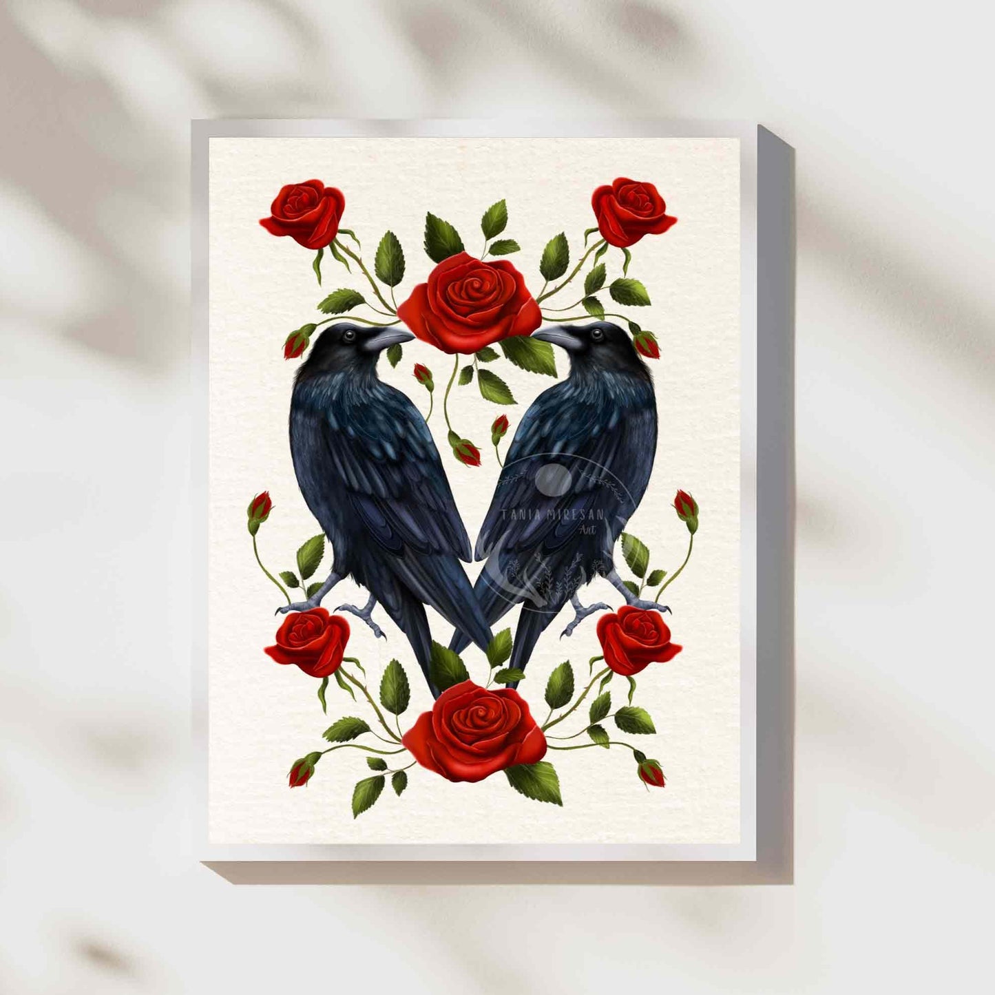 Raven Couple Fine Art Print