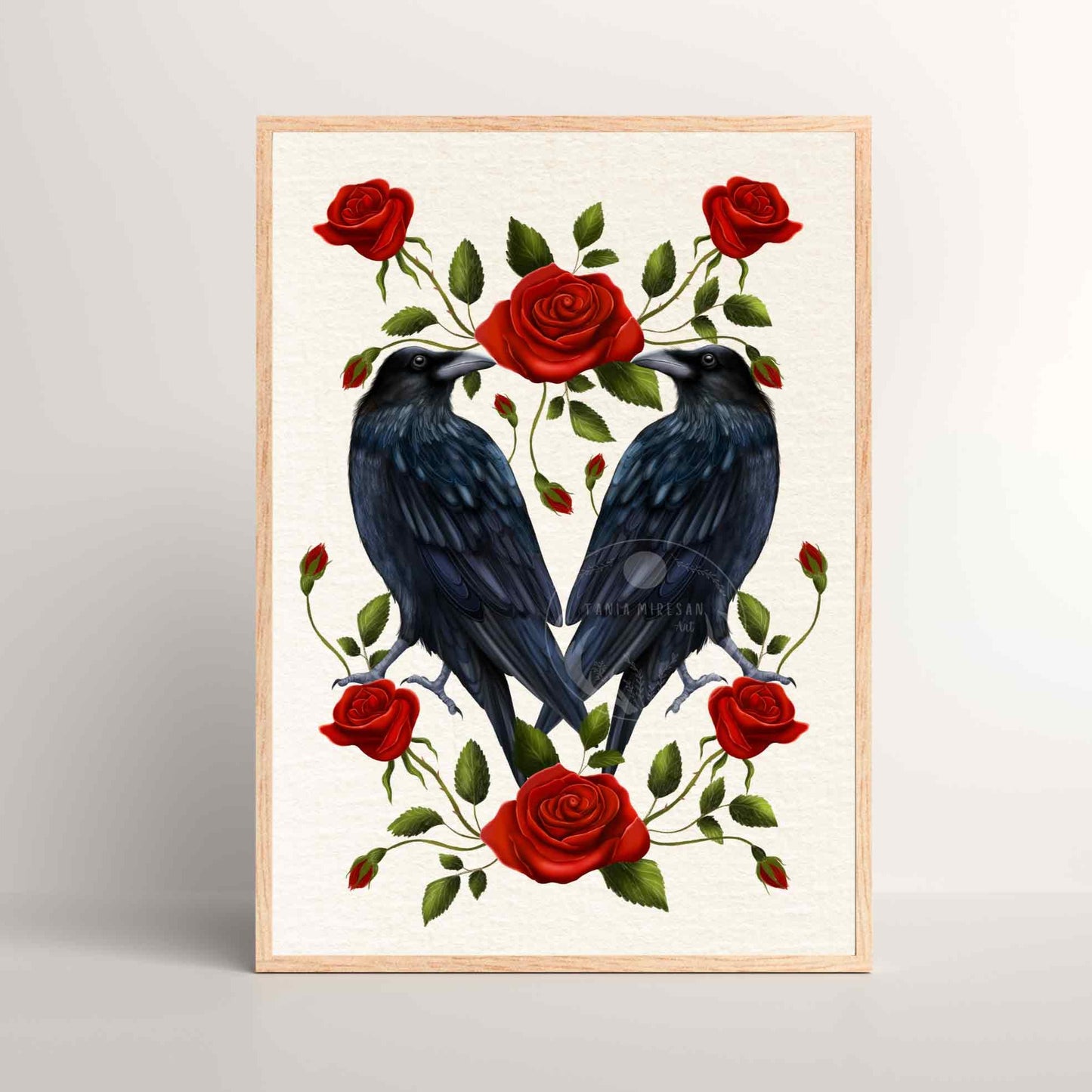 Raven Couple Fine Art Print