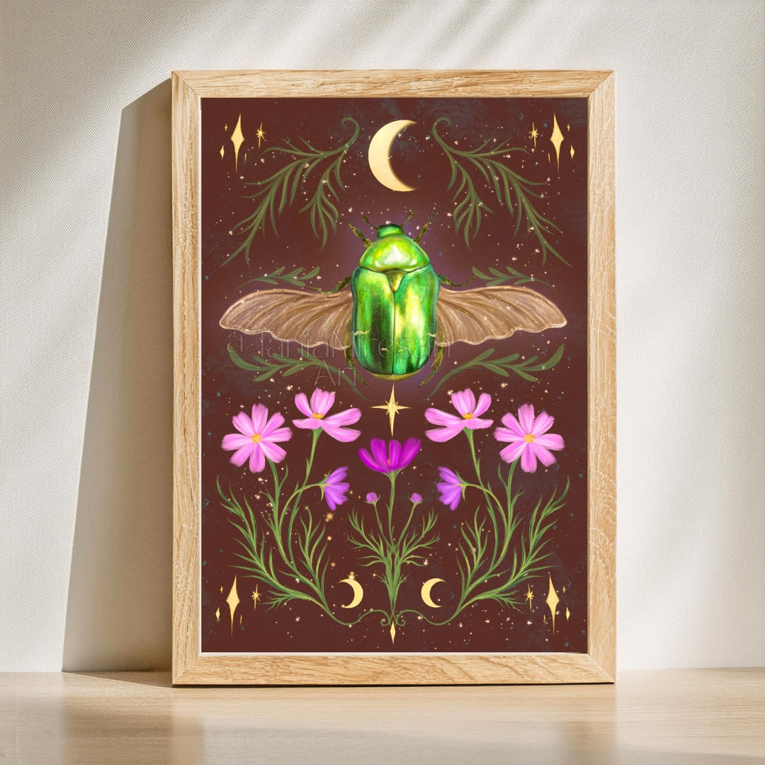 Rose Chafer Fine Art Print