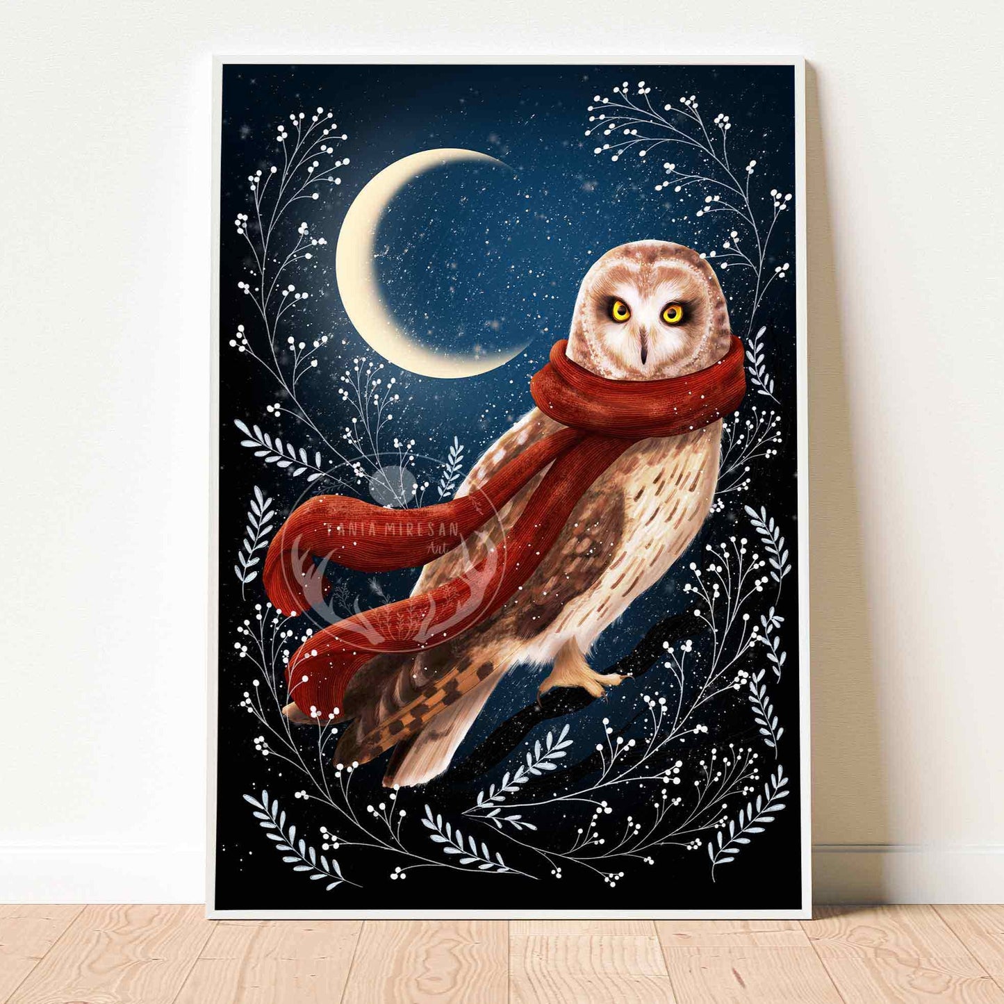 Winter Owl Fine Art Print