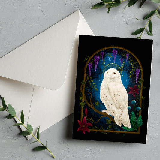 Magical Owl Card