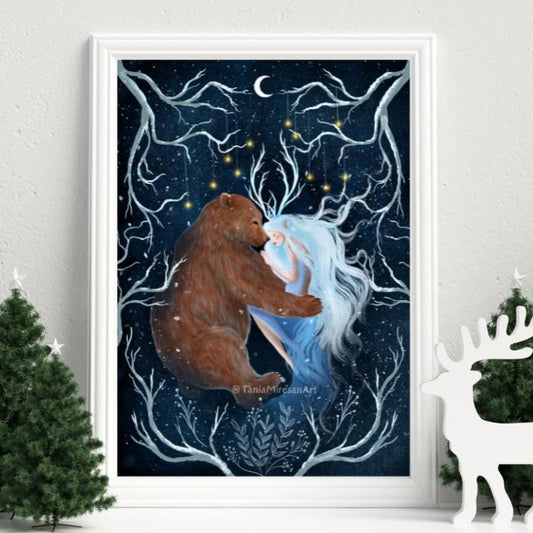 Snow Queen Fine Art Print