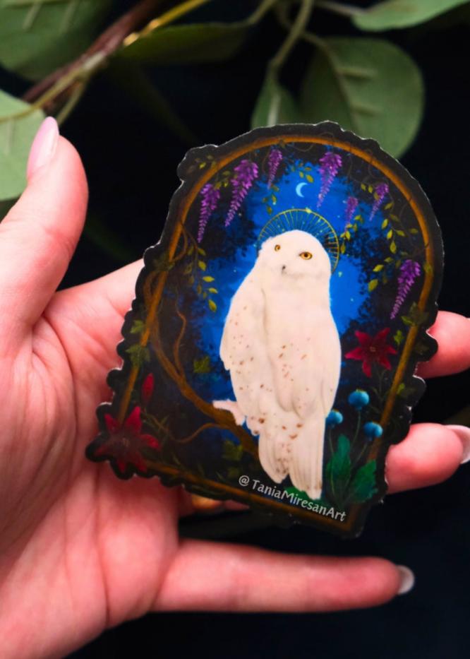 Snowy Owl Sticker