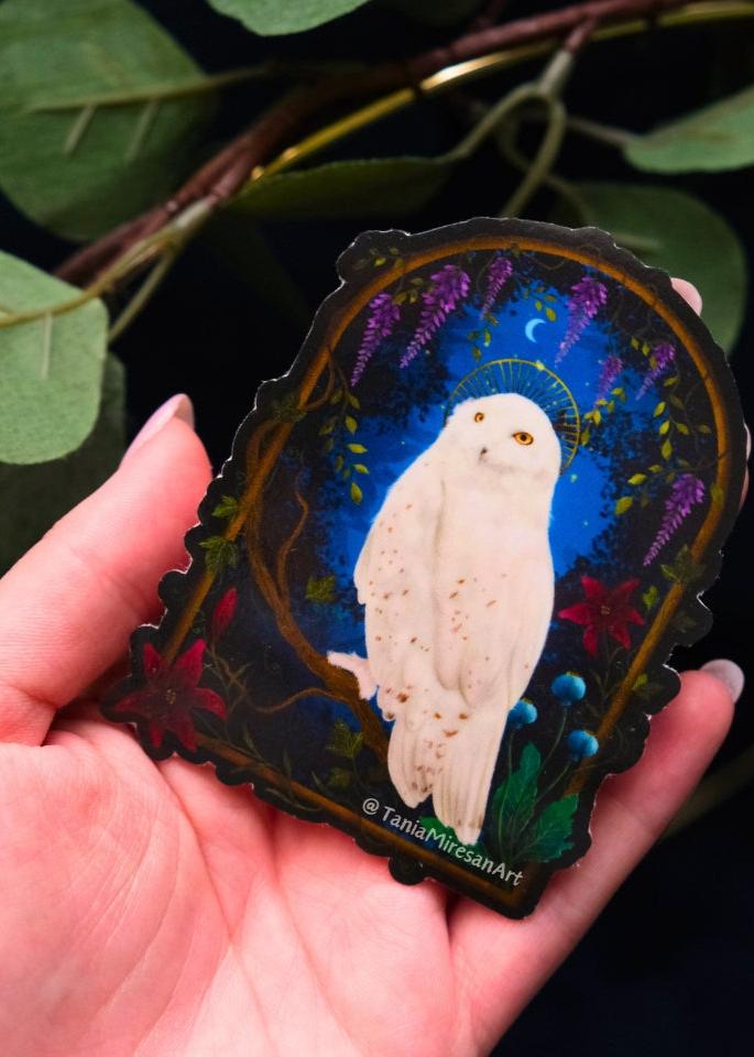 Snowy Owl Sticker