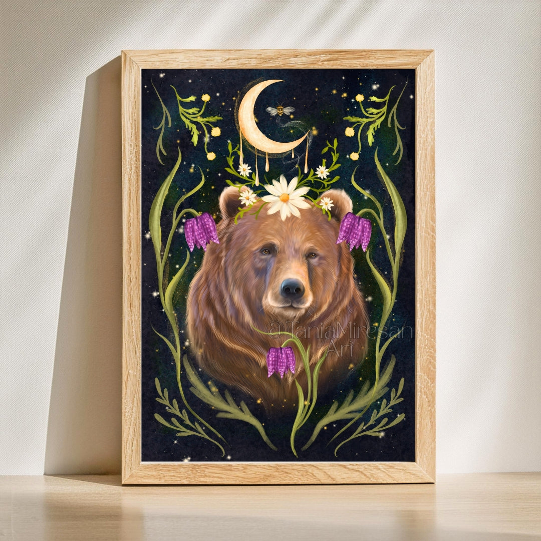 Spring Bear Fine Art Print