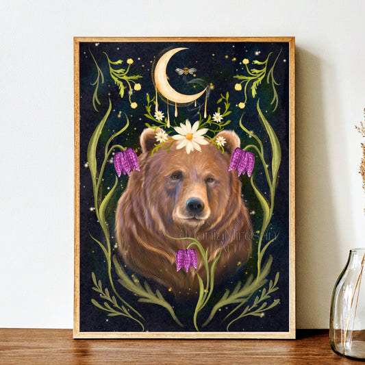 Spring Bear Fine Art Print
