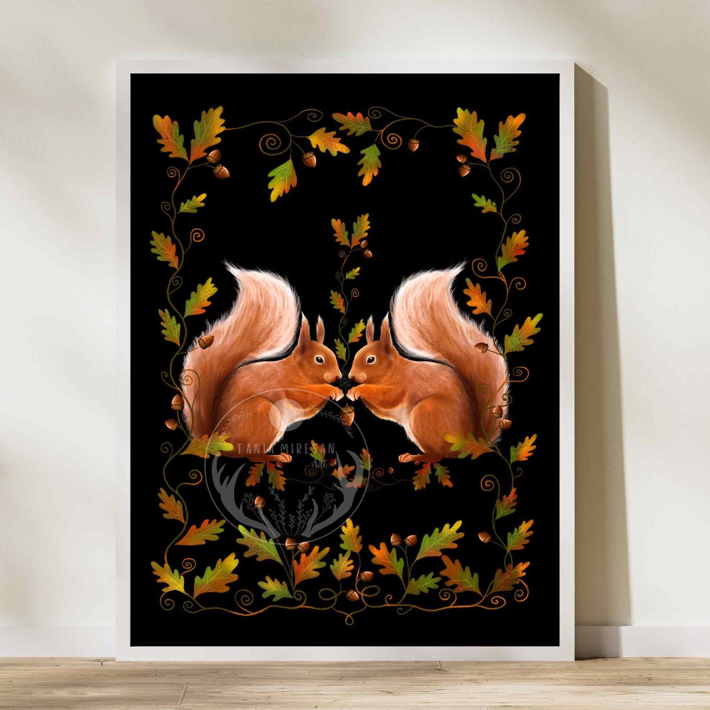 Squirrel Couple Fine Art Print