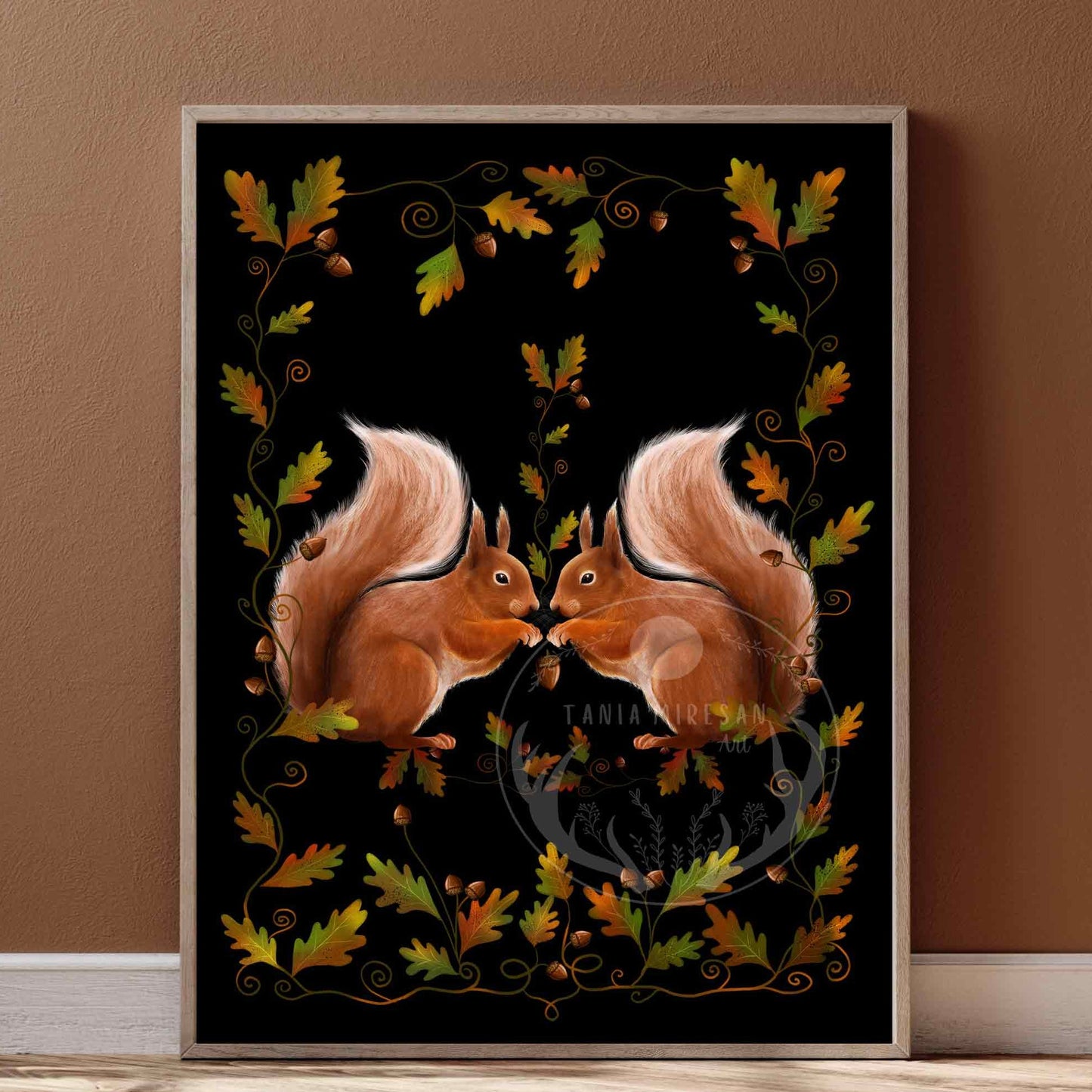 Squirrel Couple Fine Art Print