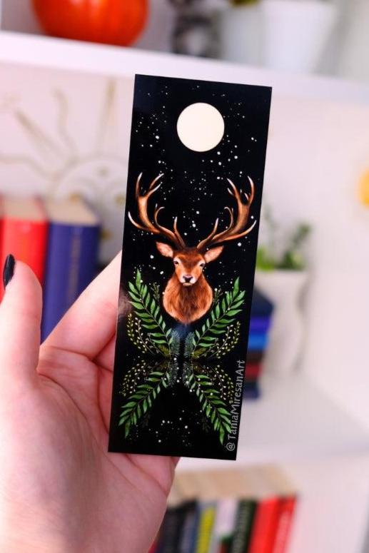 Stag Bookmark