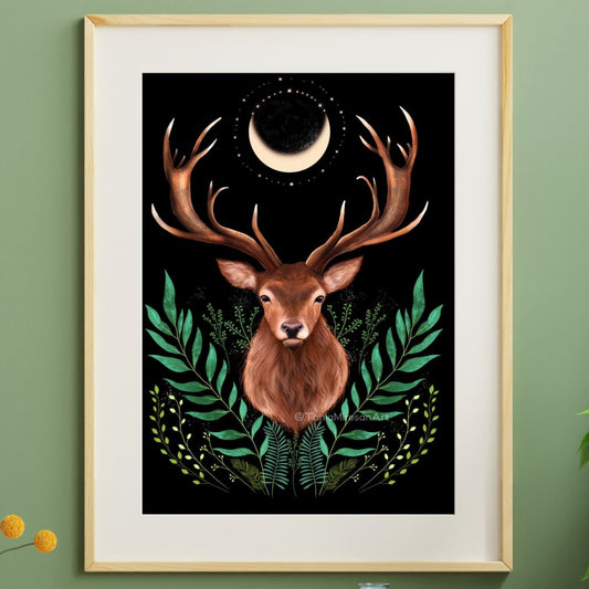 Stag Fine Art Print