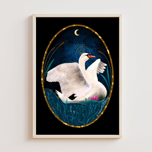 Swan Fine Art Print