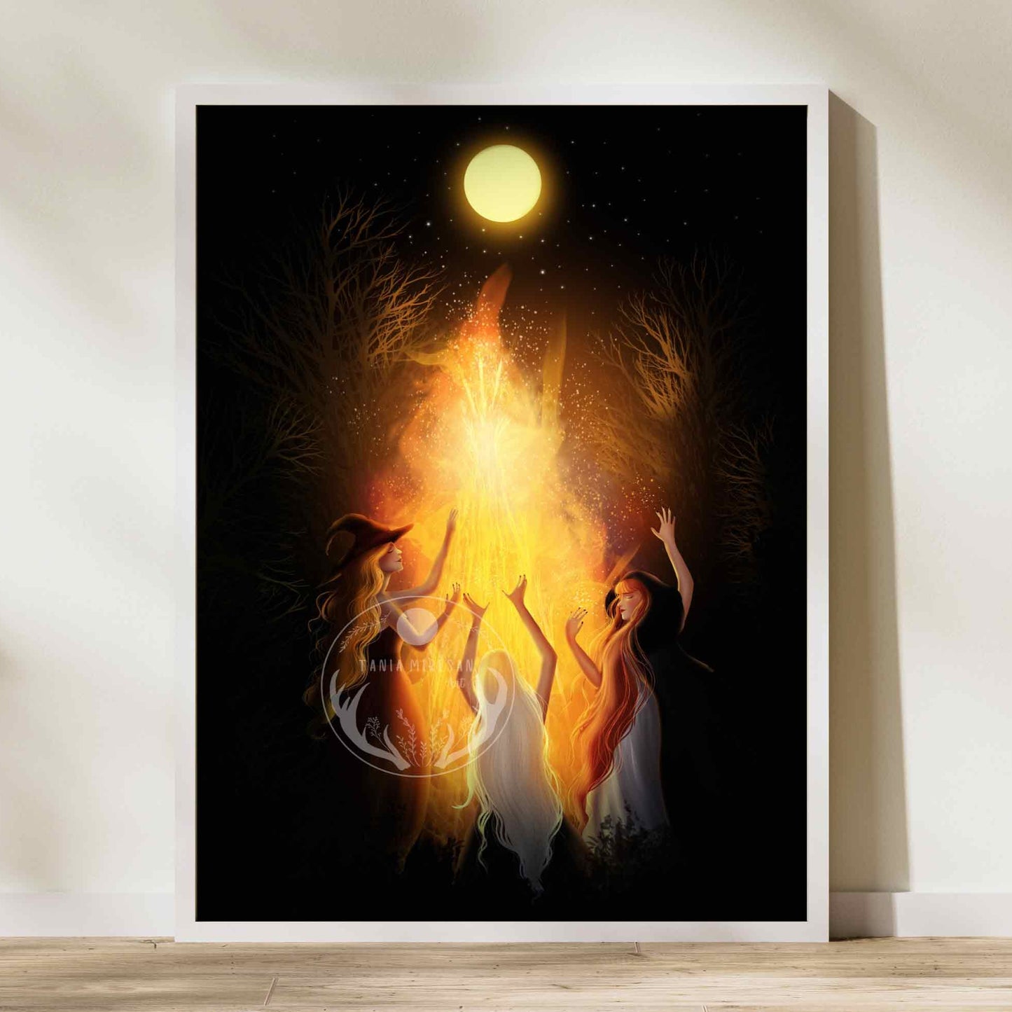 Fire Dance Fine Art Print